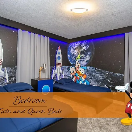 Starwars Game Room 9Bd5Ba Sleep 25 Championsgate Kissimmee Exterior photo